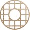 Ekena Millwork O'Neal Wood Fretwork Pierced Ceiling Medallion, Red Oak, 22"OD x 8"ID x 1/4"T CMWP22X22X0250ONRO - alternate 1